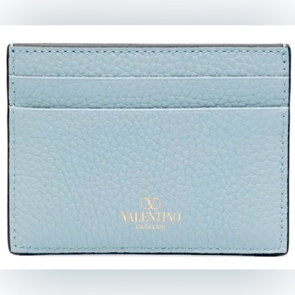 Valentino Garavani RockStud Leather Cardholder NEW